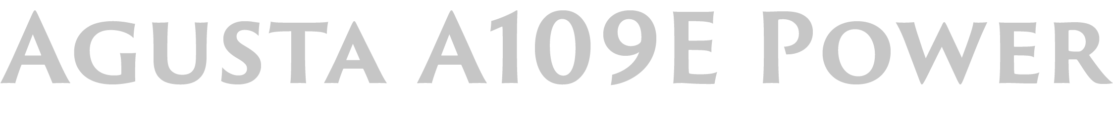 AGUSTA A109E POWER