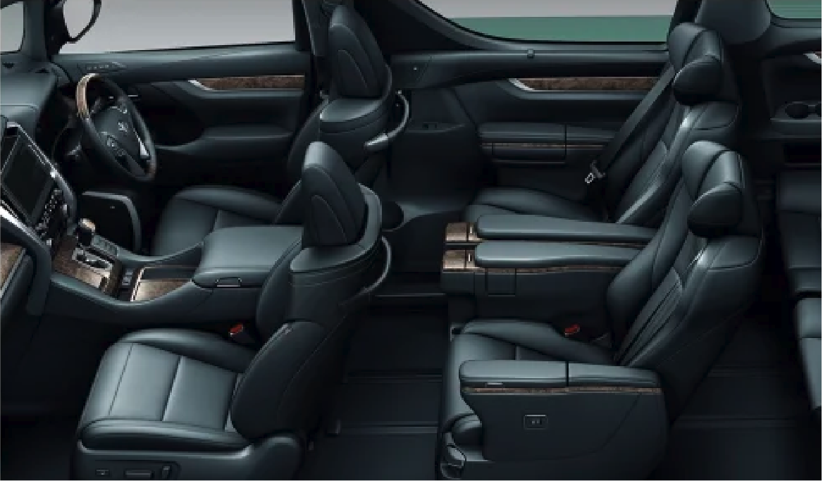 ALPHARD interior features