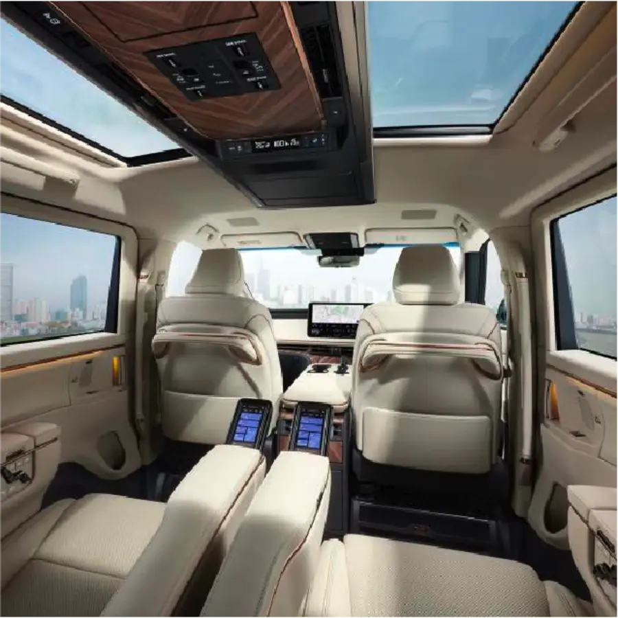 LEXUS LM interior seating area